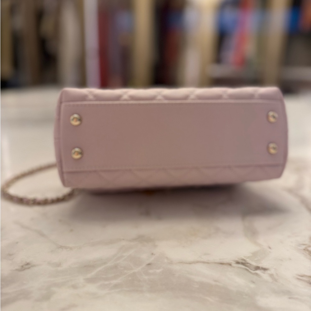 Chanel Mini Coco Handle in Light Lilac with Champagne Hardware - Picture 3 of 9